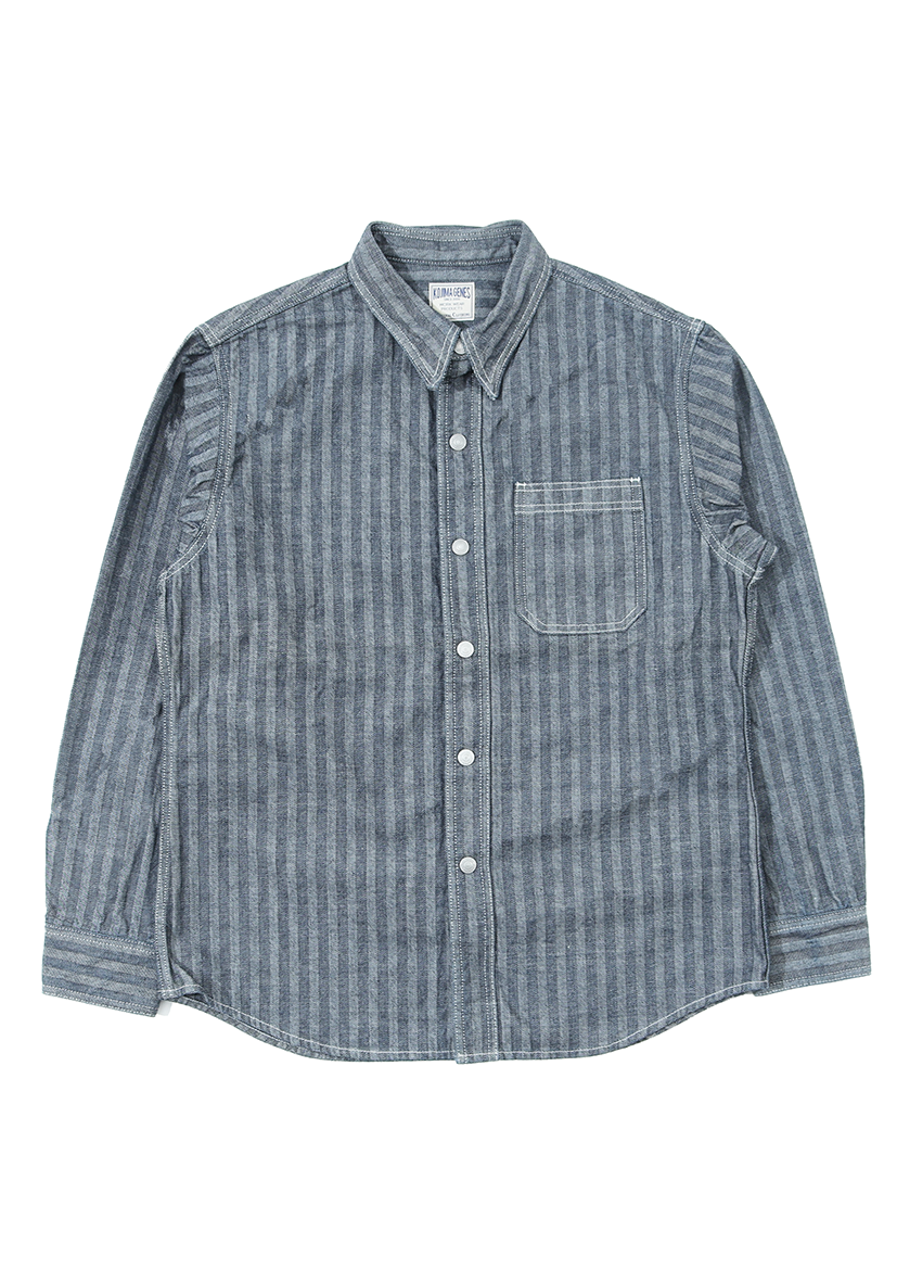 Herringbone Work Shirt - KOJIMA GENES